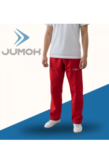 JUMOK FİGHTER KIRMIZI TAEKWONDO ANTREMAN PANTALONU