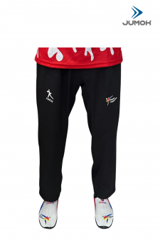 JUMOK FİTİLLİ SİYAH TAEKWONDO ANTREMAN PANTALONU