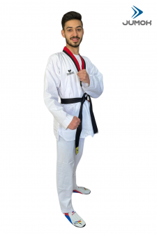 JUMOK POOM YAKA TAEKWONDO FİTİLLİ ELBİSE