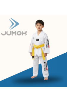 JUMOK ACEMİ TAEKWONDO BEYAZ YAKA ELBİSE